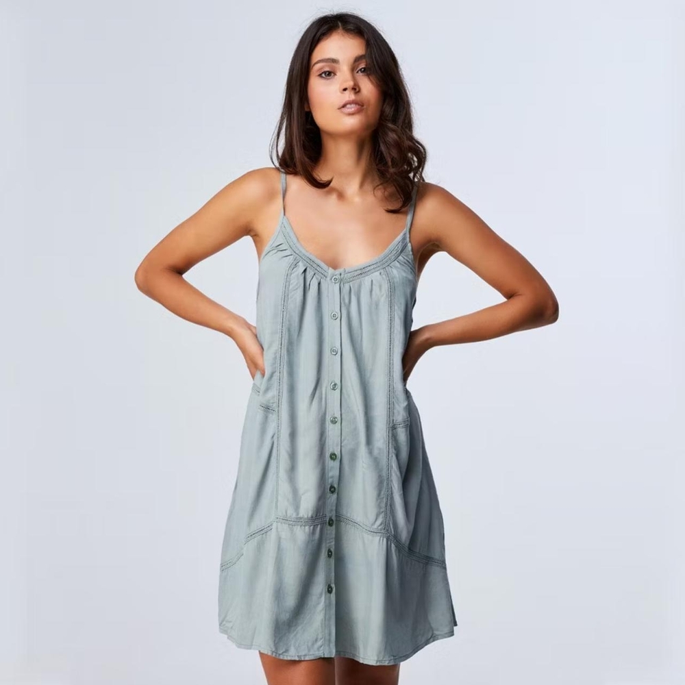 Summer Daze Dress-Seafoam